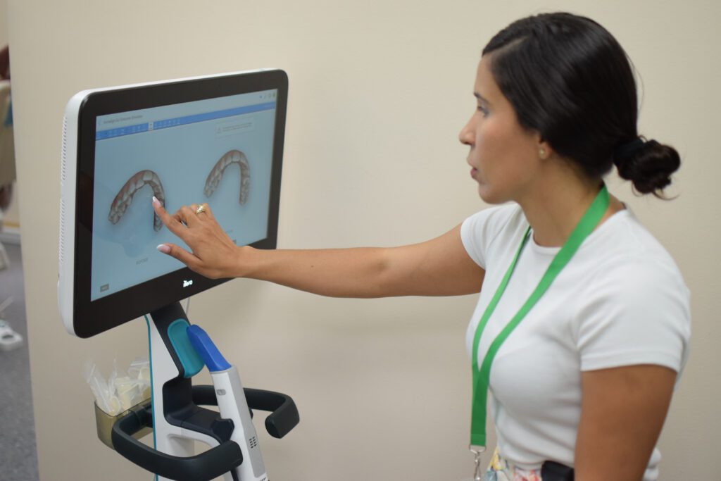 INVISALIGN PAYMENT 1 DENTIST USING INVISALIGN SCANNER AT EVERSMILE DENTAL NJ HELPING WITH INVISALIGN PAYMENT